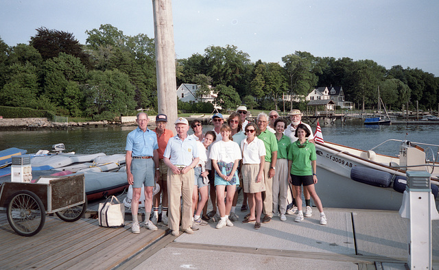 Crew of Congere, Long Island Sound, 1993 Crew of Congere, Long Island Sound, 1993