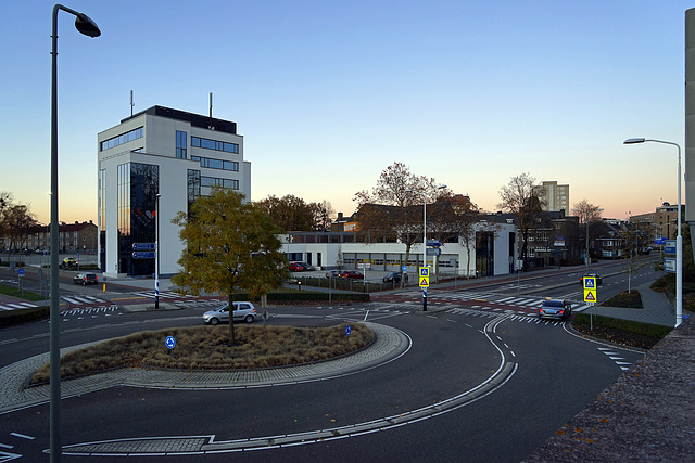 Blik naar Eikenderveld Heerlen ,