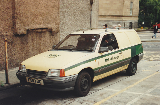 SMT (Eastern Scottish) van in Edinburgh – 2 Aug 1997 (363-3)