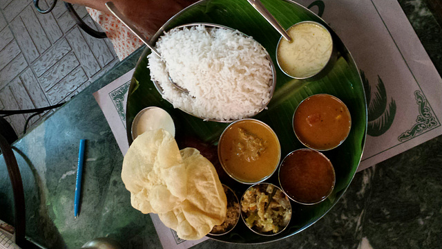 Thali for meat eaters