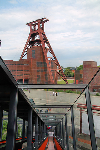 Größte freistehende Rolltreppe Deutschlands (Zeche Zollverein 12, Essen-Stoppenberg) / 16.06.2018