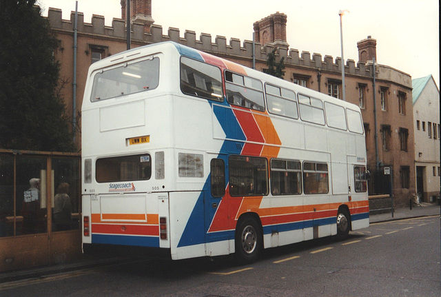 Stagecoach Cambus 505 (UWW 8X) in Cambridge – 15 Feb 1997 (344-10) Stagecoach Cambus 505 (UWW 8X) in Cambridge – 15 Feb 1997 (344-10)