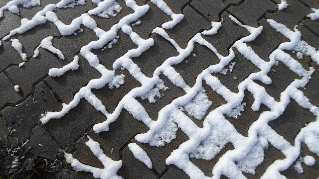 Snow-Art on the Street