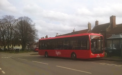 Lynx (Coastal Red) 21 (YJ60 KAA) in Burnham Market – 28 Feb 2022 (13 54 27)
