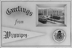 4990. Greetings from Winnipeg - C.P.R. Depot, Winnipeg