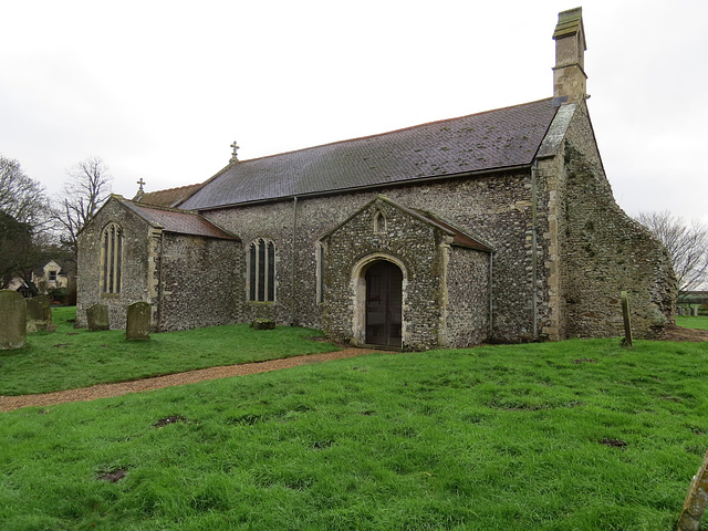 warham all saints church, norfolk