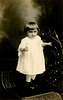 Grace Reber Standing on a Chair