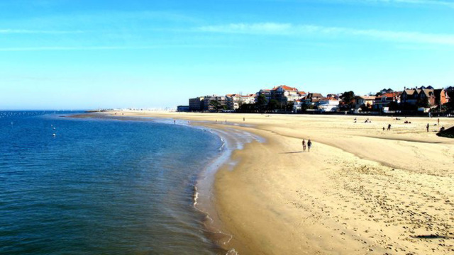 La plage d'Arcachon