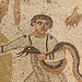 Detail of the Young Boy Playing with Serpents Mosaic in the Louvre, June 2013