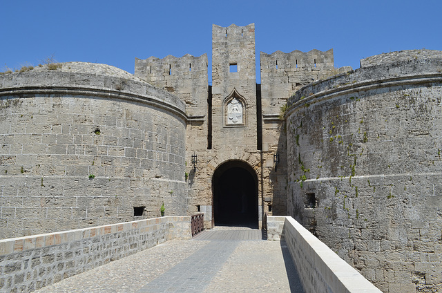 The Fortress of Rhodes, d'Amboise Gate