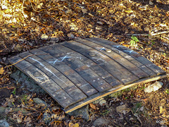 Recycling old oak Balvenie Malt Whisky barrel staves into a replacement manhole cover!