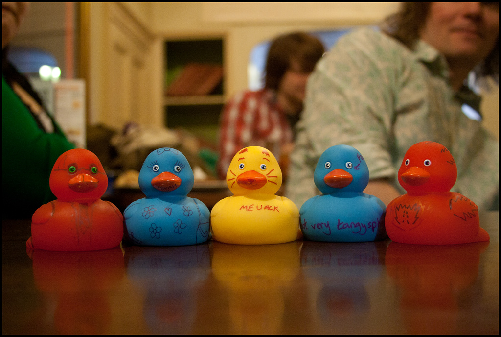 Pretheistic ducks