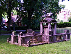 Sir John Soane's family mausoleum. St Pancras Old Church.