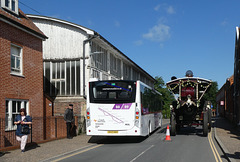 Coach Services Limited BV23 NVC in Thetford - 7 Jun 2024 (P1180423)