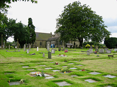 Churchyard of All Saints at King's Bromley (Grade I Listed Building)