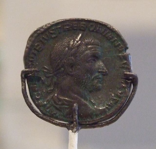 Bronze Sestertius of Trebonianus Gallus in the Metropolitan Museum of Art, May 2011