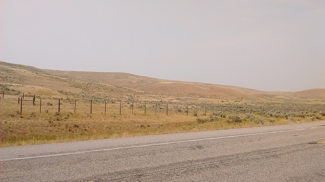 Desert fence /Clôture du désert