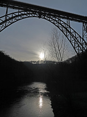 Müngstener Brücke - 107 m hoch