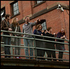 Duck race; contestants