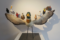 Duck, oeuvre de Dionisis Kavallieratos, L'Isle-sur-la-Sorgue, Vaucluse (France)