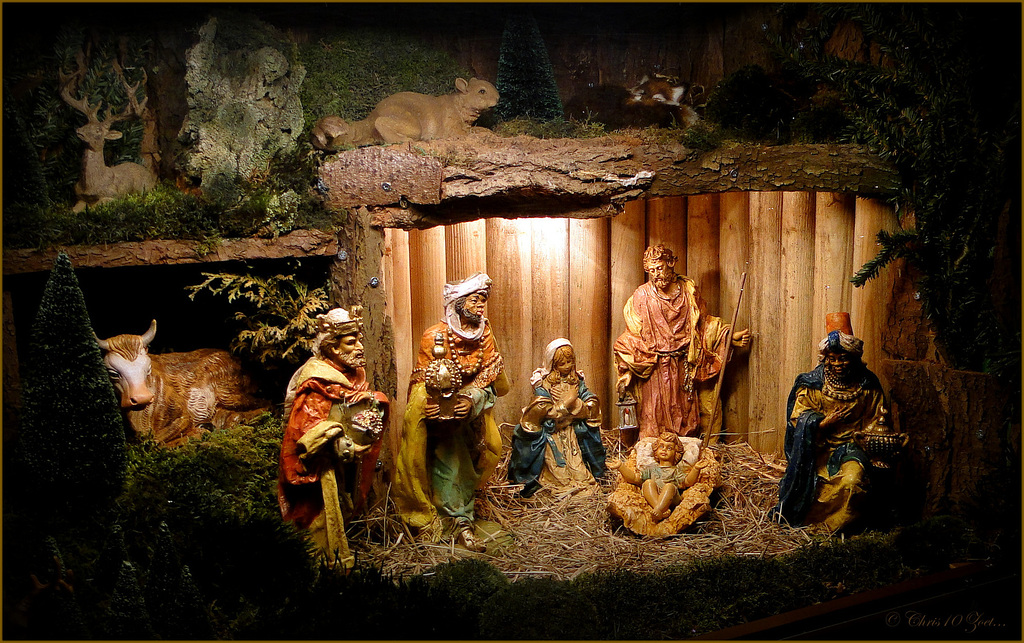 Nativity in Baarn, the Netherlands...