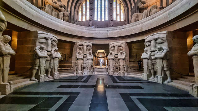 Völkerschlachtdenkmal in Leipzig - Krypta