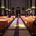 Farbige Lichtreflexe in der Kathedrale von Palma de Mallorca