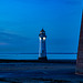 Perch rock lighthouse in the blue hour