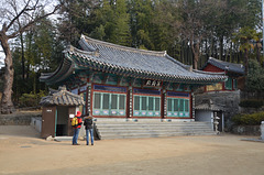 Jinju Castle on the banks of the Nam River