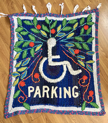 Crocheted Parking Blanket