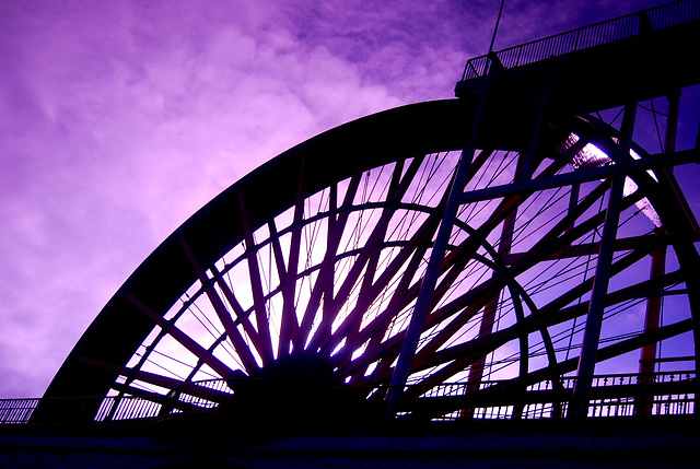 Laxey Wheel, and some fences!