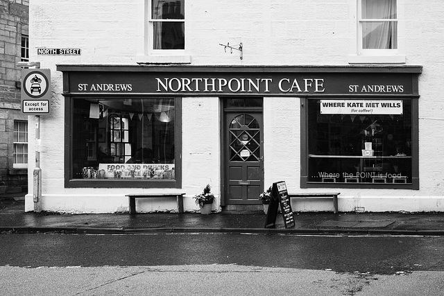 'Where Kate Met Wills (For Coffee)', Northpoint Cafe , North Street, St Andrews