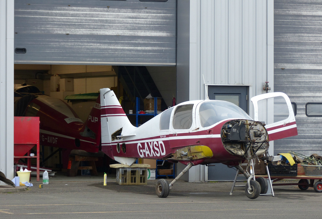 G-AXSD at Turweston (2) - 22 March 2016