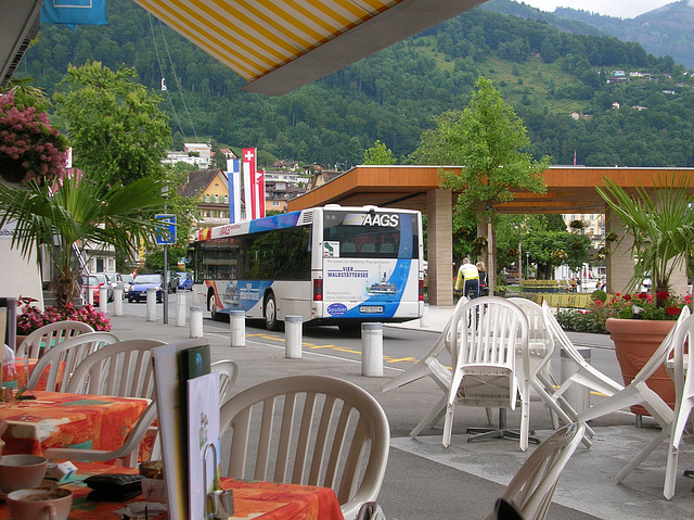 Auto AG, Schwyz (AAGS)  41 (SZ 5171) at Weggis - 15 Jun 2008 (DSCN2181)