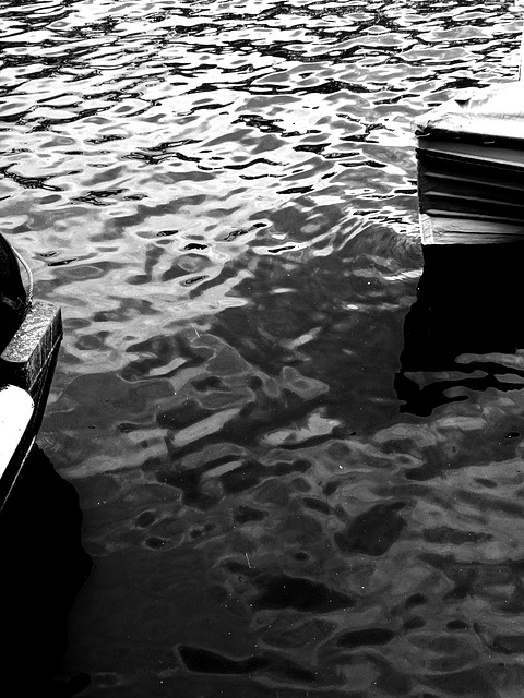 The Water. Black and White