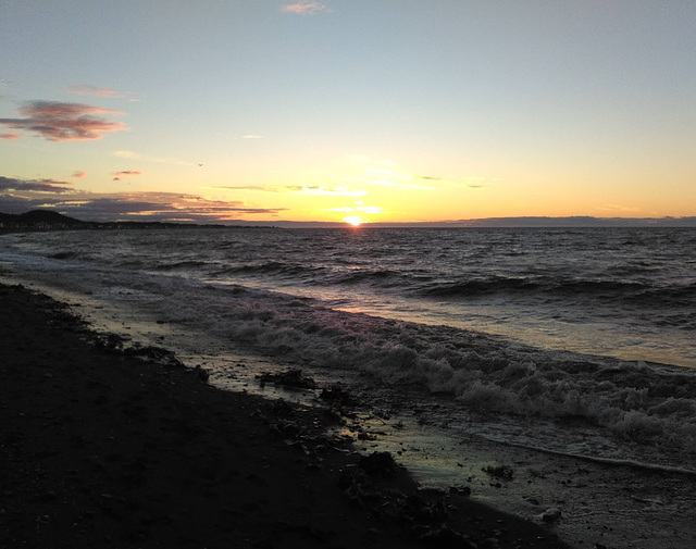 Coucher de vagues / Sleepy salted waves