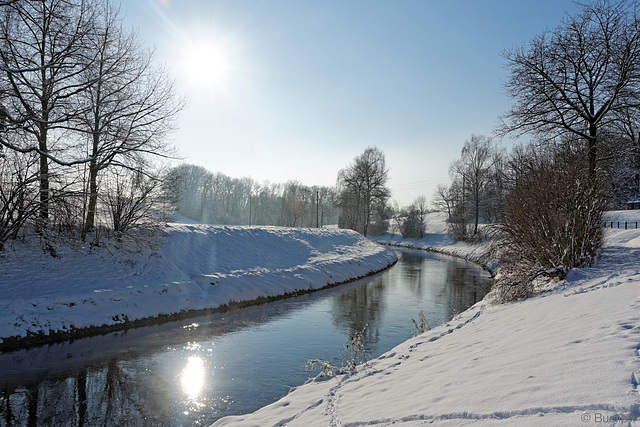 die Glatt im Winter (© Buelipix)