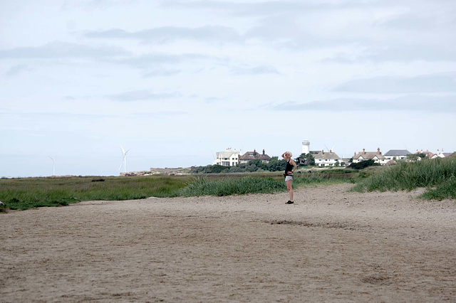 Looking towards Hoylake from West Kirby beach