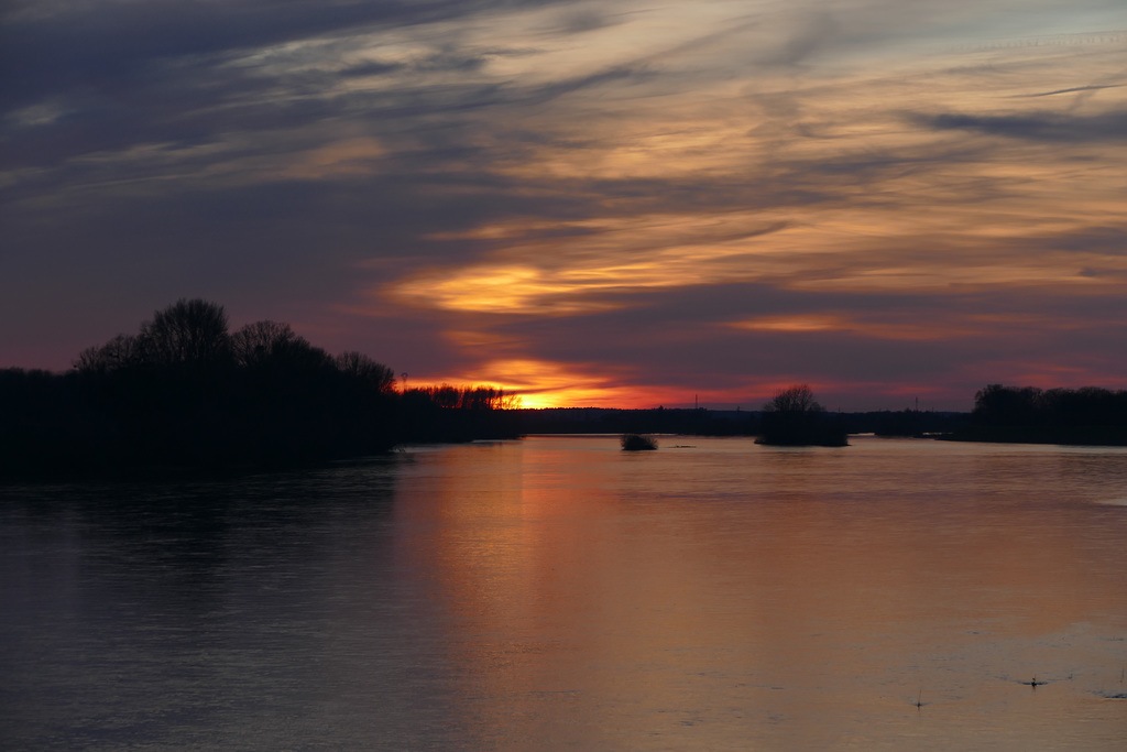 "Impression, soleil couchant."