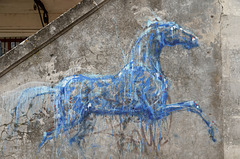 Le cheval bleu