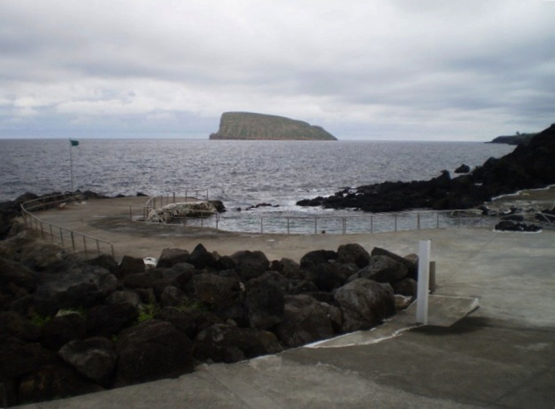 Bathing area.