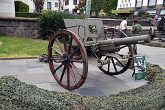 Kanone aus dem Jahre 1904 der Portugiesischen Armee