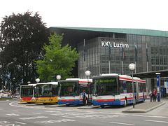 DSCN2138 Buses loading at Luzern - 15 Jun 2008