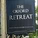 Oxford Retreat pub sign