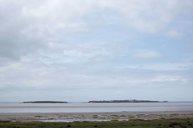 Middle Eye and Hilbre islands