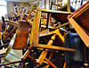 A pile of chairs! Harbour Market,N.Shields