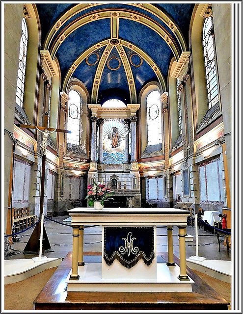 Intérieur de la Basilique Notre-Dame de Boulogne sur mer