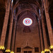 Apsis mit Rundfenster der Kathedrale "La Seu" von Palma de Mallorca