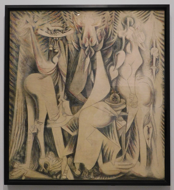 The Eternal Presence by Wilfredo Lam in the Metropolitan Museum of Art, January 2022