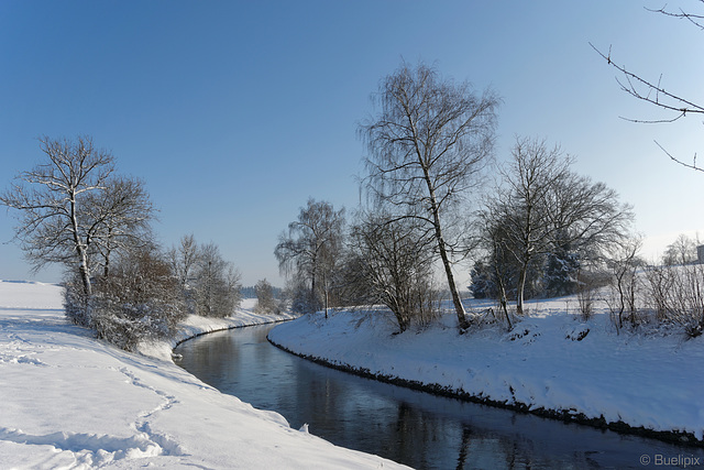 die Glatt im Winter (© Buelipix)